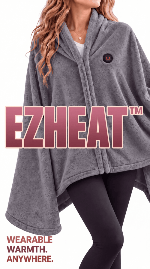 Coral Velvet Heated Blanket