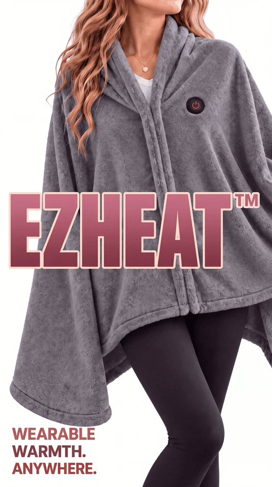 Coral Velvet Heated Blanket